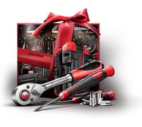 Gedore Red R49002042 Calendrier de l'Avent 2022, 42 pièces, calendrier à outils pour homme, cadeau