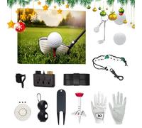 Calendrier de l'Avent Golf | Compte à Rebours de Noël | Kit d'Outils Pratique pour Joueurs Débutants et Passionnés | Cadeau Homme - Père, Mari, Petit Ami