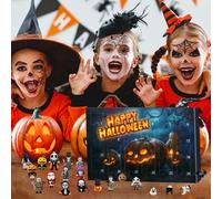 Calendrier de l'Avent Halloween 2024, Calendrier de compte à rebours Halloween 24 jours, E