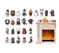 Calendrier de l'Avent Halloween 2026-24 figurines d'horreur en acrylique