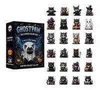 Calendrier De L'Avent Halloween 24 Jours Chat Acrylique 2D Mignon à