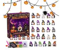 Calendrier De L'Avent Halloween Artistique Kit Mosaïque Gnome DIY 31 Jours