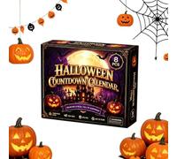 Calendrier de l'Avent Halloween avec Jouet à Presser 8 Jours d'Avent Gadget
