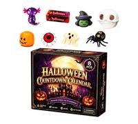 Calendrier de l'Avent Halloween Jouet 8 Jours d'Avent Gadget Anti-stress