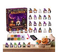 Calendrier De L'Avent Halloween Kit Mosaïque Gnome DIY 31 Jours