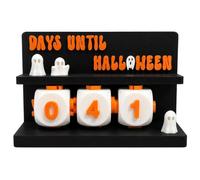 Calendrier De L'Avent Halloween Ornement De Table Fantôme Réutilisable