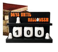 Calendrier De L'Avent Halloween Ornement De Table Fantôme Réutilisable