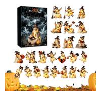 Calendrier De L'Avent Halloween Pendentif 2D Plat En Acrylique De