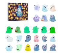 Calendrier de l'avent hanté en résine pour Halloween