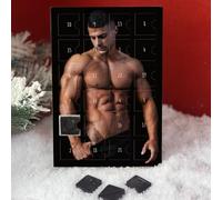 Calendrier de l'avent Homme corps torse sexy (cd) + offert un agenda de poche