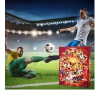 Calendrier de l'avent - HONO - Coupe du Monde 2025 - Football - Noël - Blind Box