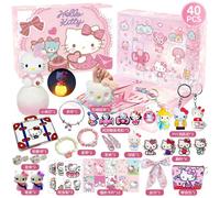 Calendrier de l'Avent - HONO - Hello Kitty - Cinnamoroll - Kuromi - Figurines aléatoires