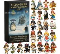 Calendrier de l'Avent - HONO - Studio Ghibli - Figurine - Noël - Unisexe