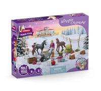 Schleich Calendrier de l'Avent Horse Club 2025 - Le Miracle de Noël et l'élevage des poulains