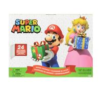 Calendrier de l'Avent - JAKKS PACIFIC - Super Mario Bros - 24 surprises - Multicolore - Mixte