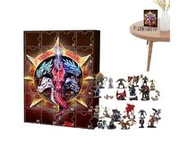 Calendrier de l'Avent JDR 2025-24 Cadeaux dont Miniatures, Dés & Goodies à Collectionner | Officiel Jeux de Rôle pour les Fans | Idée Cadeau de Noël pour les Parties de Jeu de Rôle