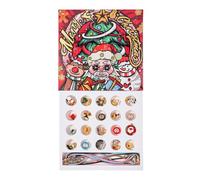 Calendrier de l'Avent - Kit pour la création de bracelets pour 24 jours | Calendrier d'activités amusantes - Pour filles, adolescents, filles, femme, fête, célébration hivernale, rassemblement