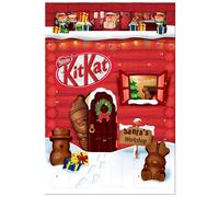 Calendrier De L'Avent KitKat Avec 24 Chocolats Et Gaufrettes Croquantes 208G