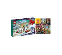 Calendrier de L'avent Lego 41758 Friends 2023 - 231 pieces + 1 Catalogue Lego 2023 - Set 2 En 1 - Noel