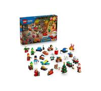 Calendrier de l'Avent LEGO City 2026 60510 24 surprises + tapis Atelier du Père Noël