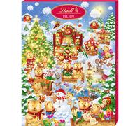 Calendrier De L'Avent Lindt Teddy Avec Image Animée En Chocolat Au Lait 265G