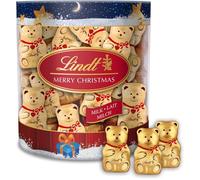 Calendrier de l'Avent Lindt TEDDY petit assortiment de Chocolats au Lait Noël