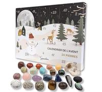 Calendrier de l'Avent Lithothérapie 2025 | 24 pierres naturelles haut de gamme
