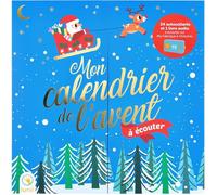 Calendrier de l'Avent - Lunii - 25 Histoires Audio - 24 Autocollants - Modèle 2022