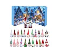 Calendrier De L'Avent Lutin De Noël 2025,Poupées De Collection Édition 2025 | Décorations De Table En Pendentifs Pour La Maison Cadeaux Familiaux
