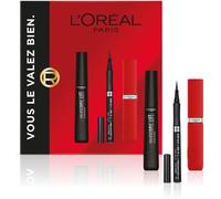 Calendrier de l'Avent Maquillage 2025 : Coffret avec Mascara, Eyeliner et Rouge à Lèvres, Idée Cadeau Pratique avant Noël