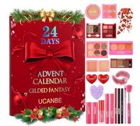 Calendrier de l'Avent maquillage 2026, coffrets cadeaux de Noël de 24 pièces, calendrier de l'Avent de Noël 2026, coffrets cadeaux beauté et cosmétiques pour les fêtes, surprises de maquillage