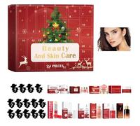 Calendrier De L'Avent Maquillage, Calendrier De L'Avent 2024 Maquillage, Advent Calendar 2024 Beauty, Pour Femmes Et Filles, Soin De La Peau, Crème Hydratante et Sérum (C)