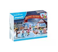 Playmobil Calendrier de l'Avent 71472 Marché de Noël – 24 surprises, 84 pièces, dès 4 ans