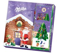 Calendrier De L'Avent Milka 3D En Chocolat Au Lait 163G