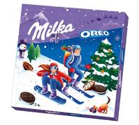 Calendrier De L'Avent Milka Oreo Biscuits Au Cacao Et Chocolat Au Lait 284G
