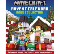 Calendrier de l'Avent Minecraft : Collection de livres : 24 jours de constructions, de défis, de blagues et d'activités !