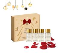 Calendrier De L'avent Mini Parfum Femme,4 Pièces Minis Parfum Femme Coffret De Parfums,Coffret Parfum Femmes,Ecdf Parfumé Phéromones Pour Femmes,Caléndrier De L'avent 2025 Parfum
