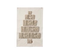 Ferm Living Calendrier de l’avent Pine Mini. 50x69 cm