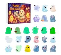 Calendrier de l'Avent miniature - Mini figurines de 24 jours - Figurines lumineuses à collectionner - Décoration pour , adolescents, adultes, couples et amis