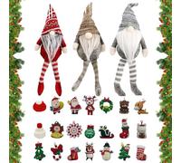 Calendrier de l'Avent Noël 2025 | 24 Jours Décompte Noël 2025 | Décorations de Collection pour Table Foyer Fenêtre Porte Festives