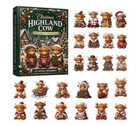 Calendrier De L'avent Noel 2026 24 Jours Compte à Rebours Figurines WHXD938 | Squishy, Surprises, Pour Enfants, Figurines, Vache, Dinosaure, Animal, Chat, Chien, Acrylique 2d, Maison, Salon, Bureau