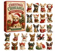 Calendrier De L'avent Noel 2026 Compte à Rebours 24 Jours Numérique WHXE989 | Squishy, Surprises, Pour Enfants, Figurines, Vache, Dinosaure, Animal, Chat, Chien, Acrylique 2d, Maison, Salon, Bureau