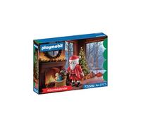 Playmobil | Christmas | Calendrier de l’Avent : Au pôle Nord | Monde de Noël en 24 Jours avec Père Noël, lutins, Renne & Bureau de Poste | pour Enfants dès 4 Ans | 72226