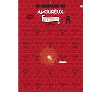 Calendrier de l'Avent ou de l'Après Sexy pour Couple A3 | 25 Bisous Illustrés Sensuels, Format A3, Cadeau Romantique Original, Crochet inclus