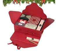 Calendrier de l'Avent Papeterie Noël, Fournitures De Bureau 24 Jours, Kit Calendrier De L'Avent Pour Journal, Pour Étudiants Planificateurs Artistes Maison École Bureau Projets Créatifs