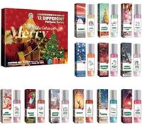 Calendrier de l'Avent Parfums Femme 2025, Parfum aux Phéromones pour Femme, Parfum Frais et Romantique Longue Durée, Calendrier de l'Avent Après-Rasage