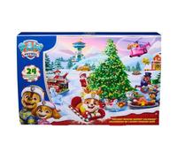Calendrier de l'Avent Pat Patrouille SPINMASTER 24 surprises figurines mini véhicules accessoires Multicolore