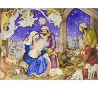 Calendrier De L'avent Le Petit Jésus Est Né