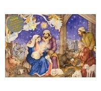 Calendrier de l'avent - Petit Jésus est né - Campinoti Lucia Campinoti (Auteur)