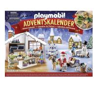 Calendrier de l'Avent - Playmobil - 71088 - Pâtisserie de Noël - 24 surprises - Multicolore